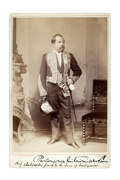 Ravoninahitriniarivo, Berlin, May 1883 by Julius Cornelius Schaarwachter